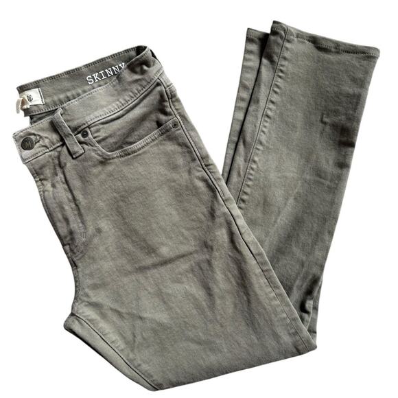 Madewell Garment-Dyed Skinny Jeans Coastal Gravel Size 31x30 - Picture 8 of 11